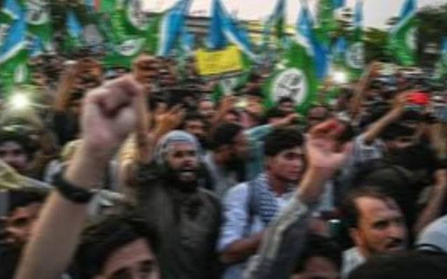 بھارتی جارحیت کے خلاف جماعت اسلامی کی ریلی