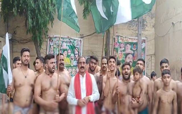  پہلوان بھی پاک فوج کی حمایت کے لیے میدان میں آگئے 