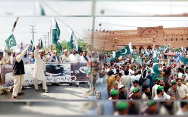 ساہیوال؛ افواج پاکستان کیساتھ اظہارِ یکجہتی کیلئے ریلیاں 