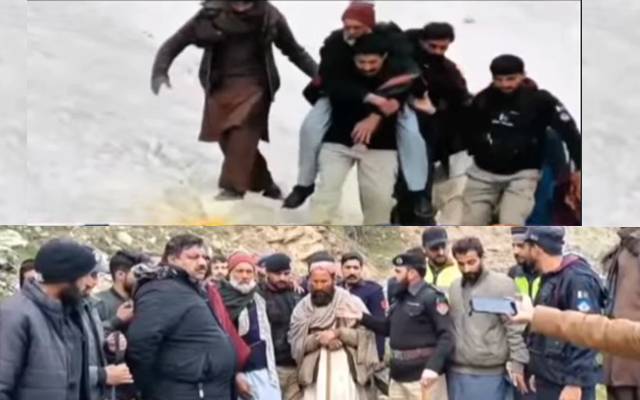  مانسہرہ: سیاحتی مقام نوری ٹاپ پر پھنس جانیوالے 8 افراد کو ریسکیو کر لیا گیا