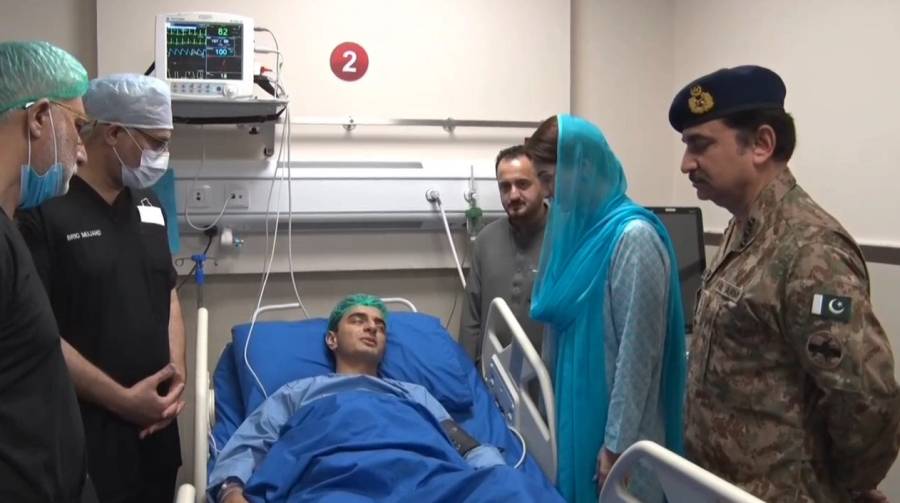 وزیراعلی مریم نواز کی سی ایم ایچ آمد؛ معرکہ حق کے غازیوں کی عیادت 