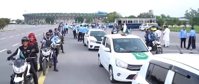 معرکۂ حق؛ اسلام آباد پولیس کی پاک فوج کی فتح پر ریلی 