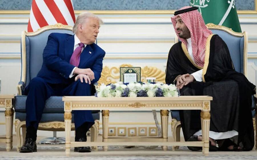  President Trump, Crow Prince Mohammad Bin Salman, City42 