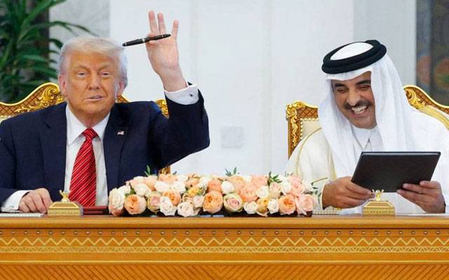 ٹرمپ کا دورہ قطر، تجارتی معاہدوں پر دستخط