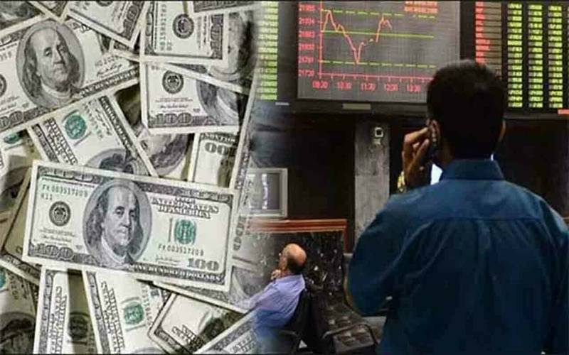 ڈالر 11 پیسے  سستا، سٹاک مارکیٹ میں بھی  تیزی کا رجحان