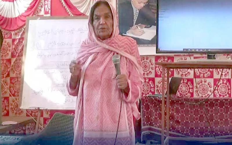 عوامی تحریک کی مرکزی نائب صدر حورالنساء پلیجو انتقال کر گئیں
