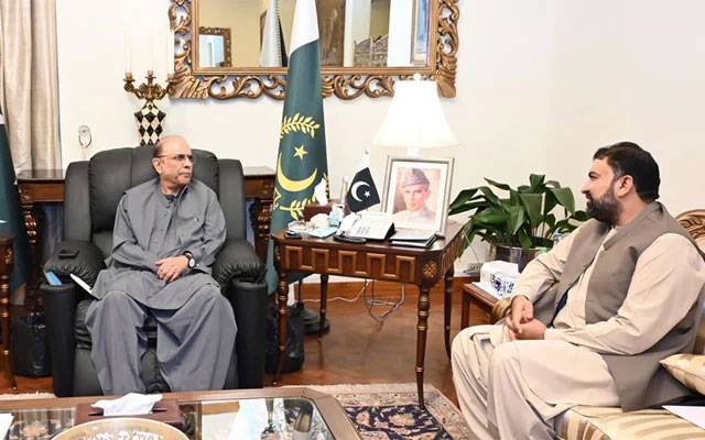 صدر مملکت سے وزیراعلیٰ میر سرفراز بگٹی کی ملاقات، بلوچستان کی مجموعی صورتحال پر تبادلہ خیال 