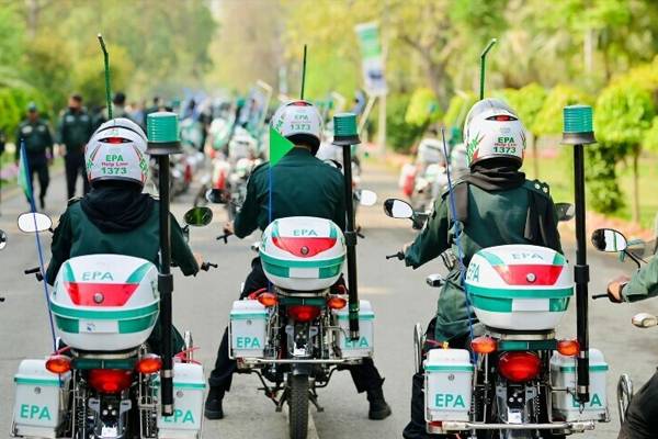 نئی انوائرمینٹل پروٹکشن فورس ان ایکشن، 30 دنوں میں ریکارڈ انسپیکشن