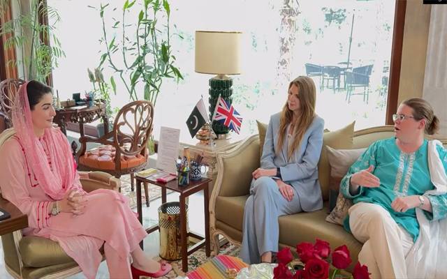 مریم نواز سے برطانوی ہائی کمشنر کی ملاقات، سیاسی مشیر زوئی ویئر کے اعزاز میں ظہرانہ