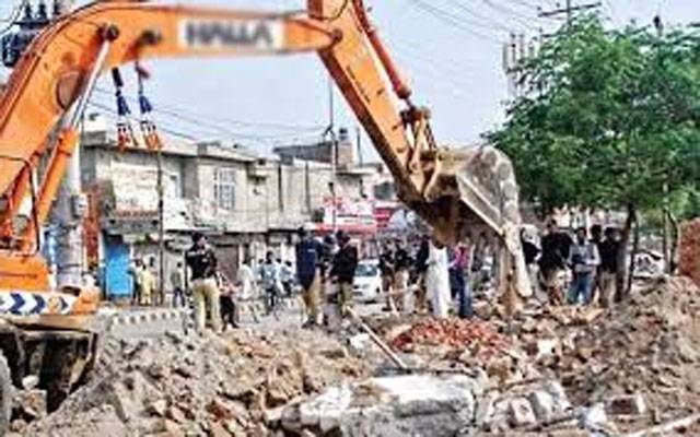لاہور: شہر میں تجاوزات کے خلاف گرینڈ آپریشن جاری