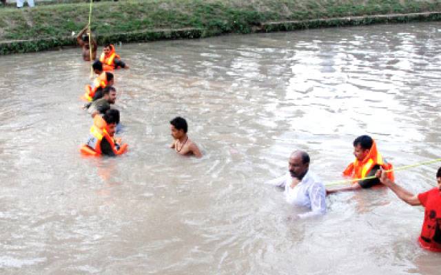  دریائے راوی میں نہاتے ہوئے نوجوان ڈوب گیا 