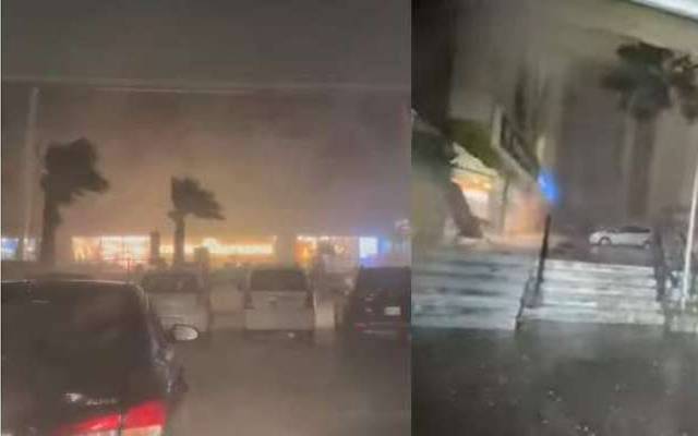  دن کے وقت اندھیرا، تیز ہواﺅں کے ساتھ شدید بارش اور ژالہ باری