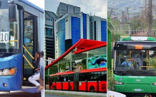 گرین ،بلیو ،اورنج اور الیکٹرک بسوں کے کرایوں میں اضافہ نہیں ہوگا