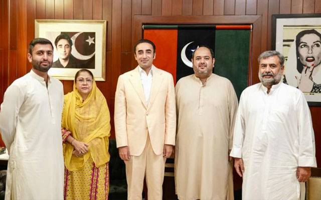 بلاول بھٹو اور فریال تالپور سے سندھ کی اہم شخصیات کی ملاقات