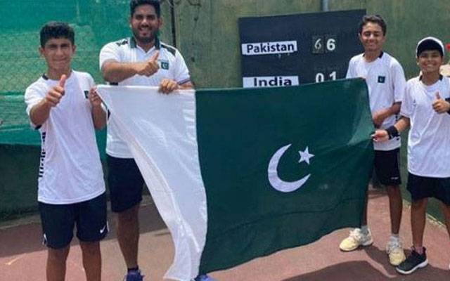ساؤتھ ایشین انڈر 12 ٹینس، پاکستان نے بھارت کو پچھاڑ دیا  