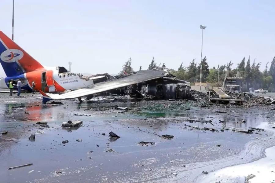 Sana Airport, Israel air strikes, City42, Hadidah port, Yemen 