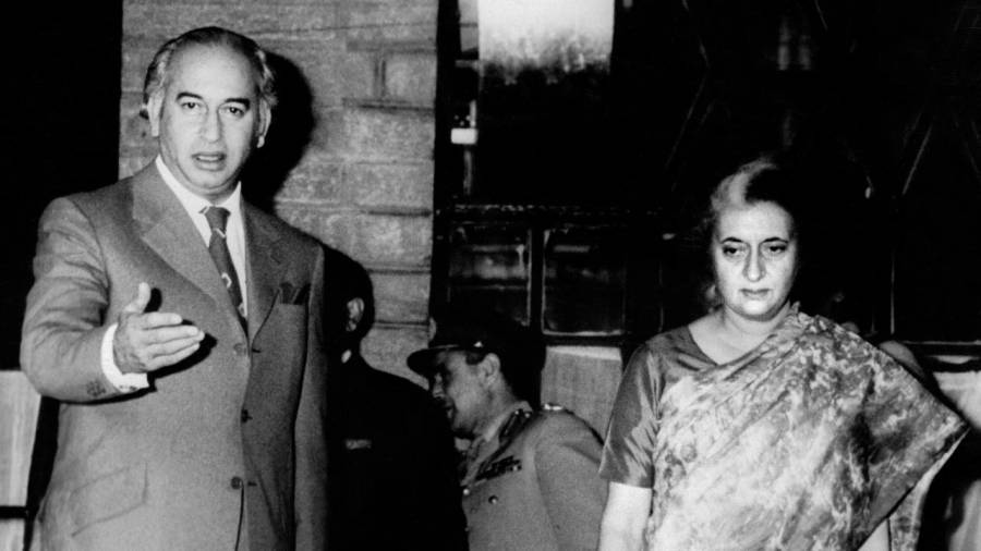 Simla Agreement, Z A Bhutto and Indra Gandhi, City42 , Indus Water Accord . MAy ۱۰ Pakistan India War 