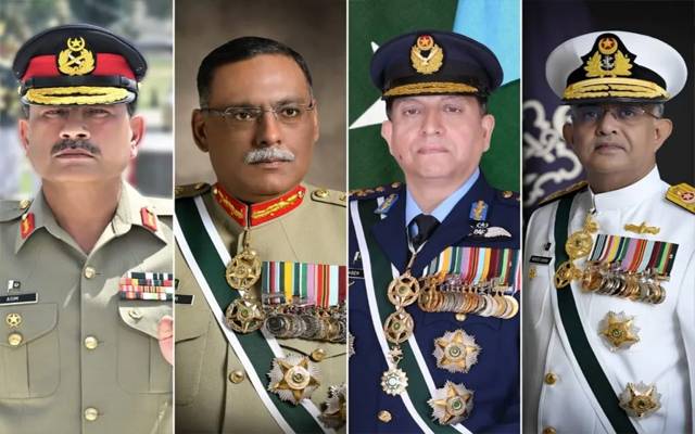 پاکستان کی مسلح افواج کے سربراہوں کی عیدالاضحیٰ پر قوم کو مبارکباد