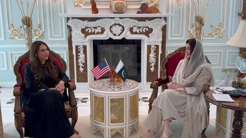 پنجاب کی وزیر اعلیٰ سے امریکہ کےناظم الامور کی ملاقات ؛باہمی دلچسپی کے امور پرتبادلہ خیال