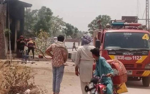 وزیر آباد؛ پٹرول کی ٹینکی پھٹنے سے 16 افراد جھلس گئے 
