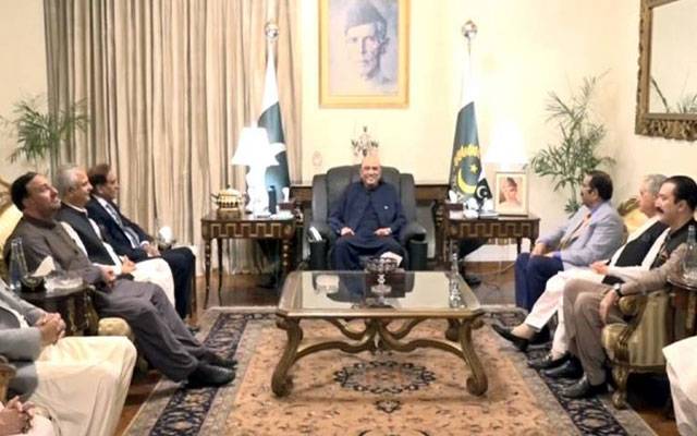 صدرآصف زرداری سے آزاد کشمیراسمبلی کے وفد کی ملاقات،اہم امور پر تبادلہ خیال