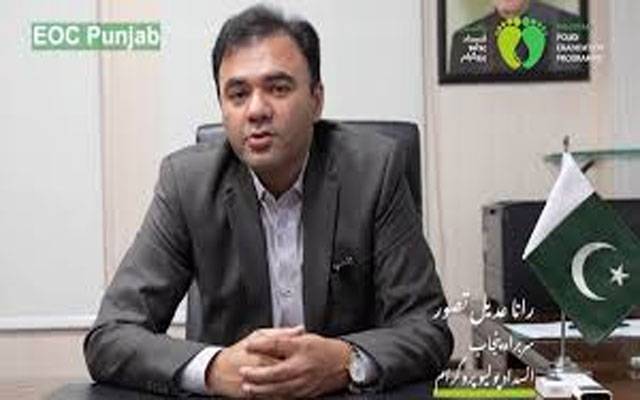 اضلاع پولیو ورکروں کی کارکردگی بہتر بنانے کیلئے اقدامات کریں; عدیل تصور 