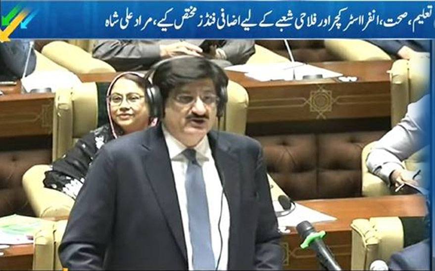 Sindh Budget, Murad Ali Shah, CM Murad Alishah, Sindh Assembly 