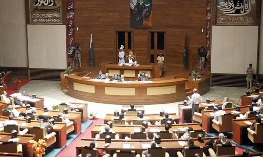 سندھ اسمبلی میں بدتمیزی کی انتہا