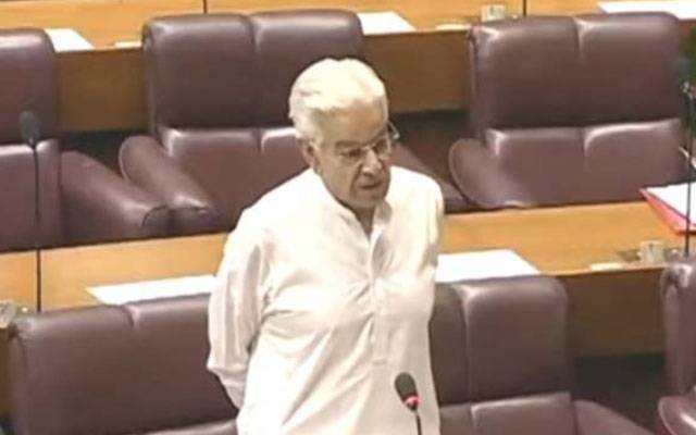  تمام مسلم ممالک متحد ہوکر اسرائیل کا مقابلہ کریں، خواجہ آصف کی قومی اسمبلی میں تجویز