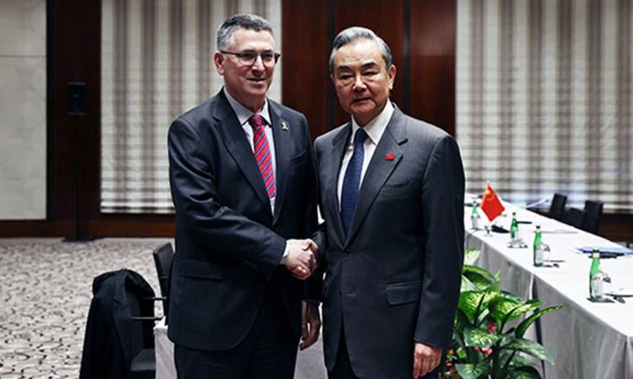  Israel Iran War, Chinees Foreign minister calls Israeli Foreign minister, city42, Abbas Iraqchi, Gidon Saar 