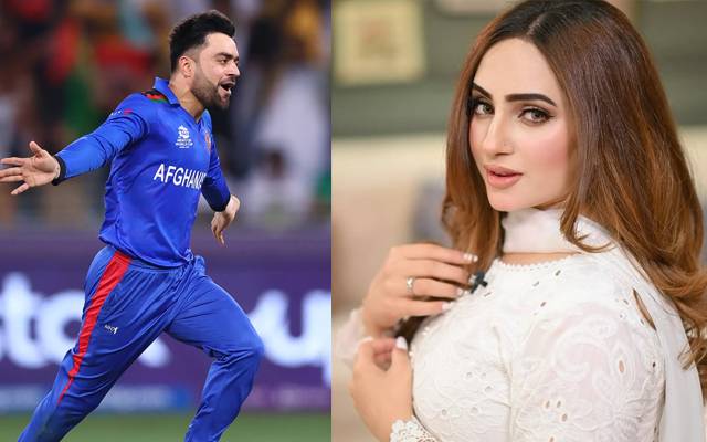 اداکارہ عنایہ خان اور افغان کرکٹر راشد خان میں کیا چل رہا ہے؟ مداح حیران