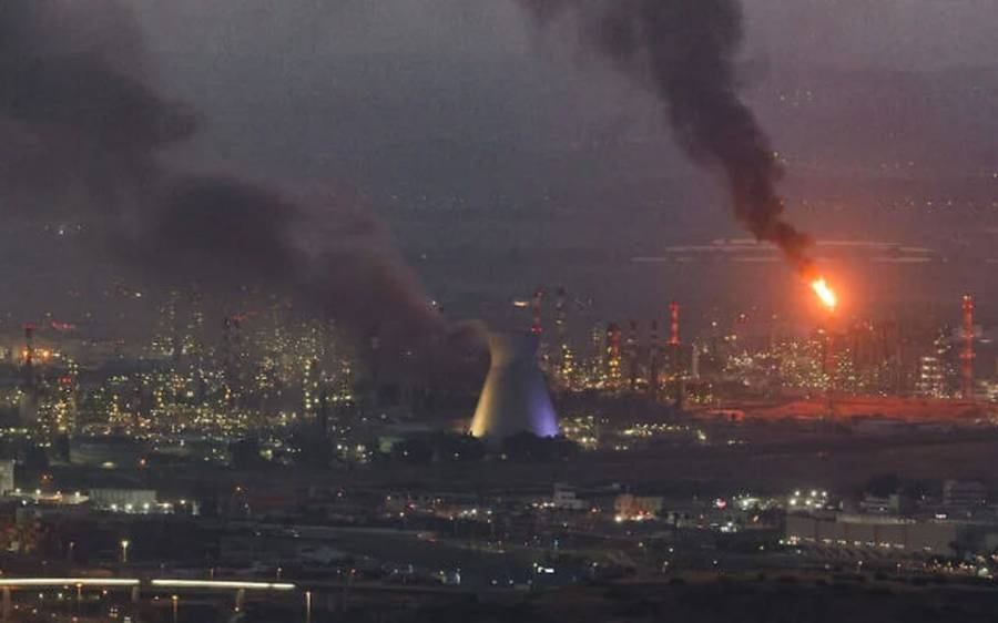 Irani missal attack, Haifa Oil Refinery closed down, city42 , Bazan 