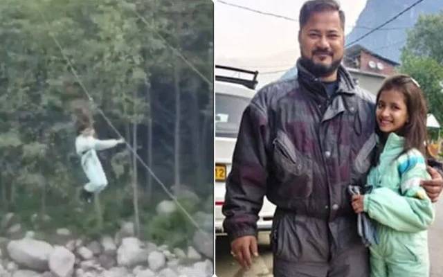 12 سالہ لڑکی زپ لائن ٹوٹنے سے 30 فٹ نیچے آگری، ویڈیو وائرل