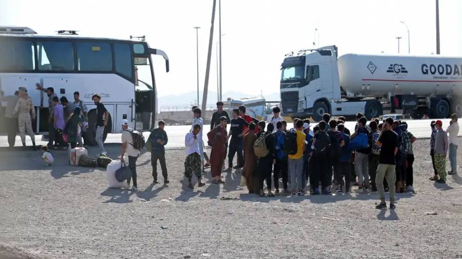 Iran Israel conflict, Iran War, Afghans fleeing for Iran, City42 , Herat 