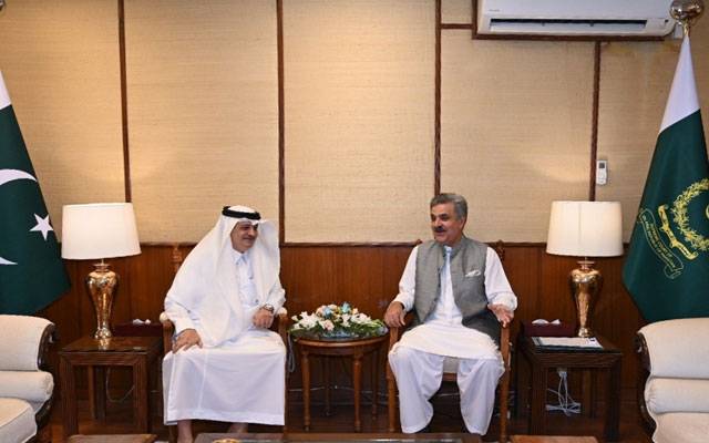 چیف جسٹس یحییٰ آفریدی سے سعودی سفیر کی ملاقات، عدالتی تعاون بڑھانے پر گفتگو 