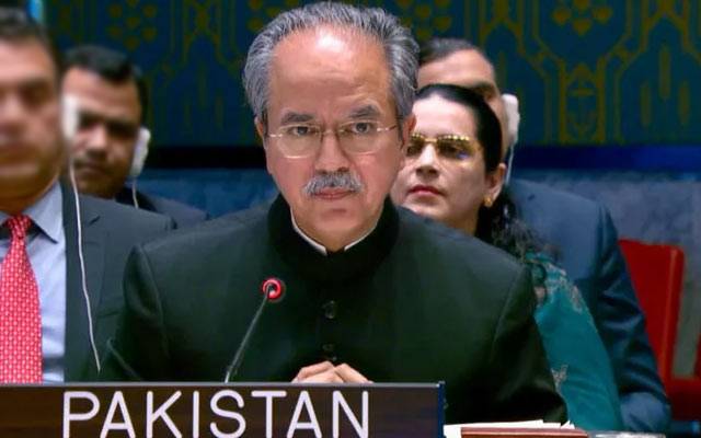 سلامتی کونسل کا ہنگامی اجلاس، پاکستان چاہتا ہے مذاکرات کے ذریعے پرامن حل نکلے