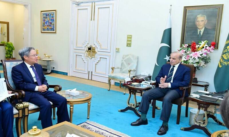 وزیراعظم سے چینی سفیر کی ملاقات، ایران،اسرائیل تنازع میں حالیہ پیش رفت پر تبادلہ