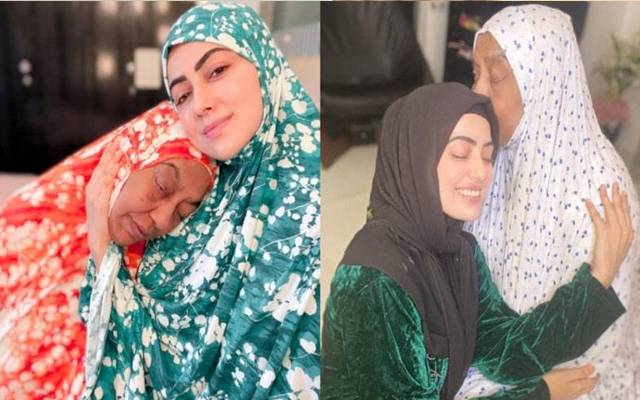 سابقہ بھارتی اداکارہ ثنا خان کی والدہ انتقال کر گئیں