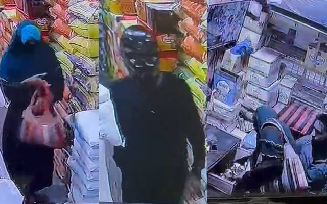 لاہور: جنرل سٹور پر ڈکیتی کی واردات، خاتون اور مرد ڈاکو 10 لاکھ نقدی لے گئے