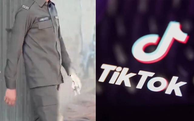 پولیس یونیفارم پہن کر ٹک ٹاک بنانے والا ملزم گرفتار