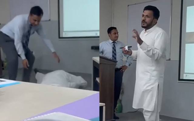 لاہور: پریزنٹیشن کے دوران دل کا دورہ پڑنے سے ٹیچر انتقال کرگیا