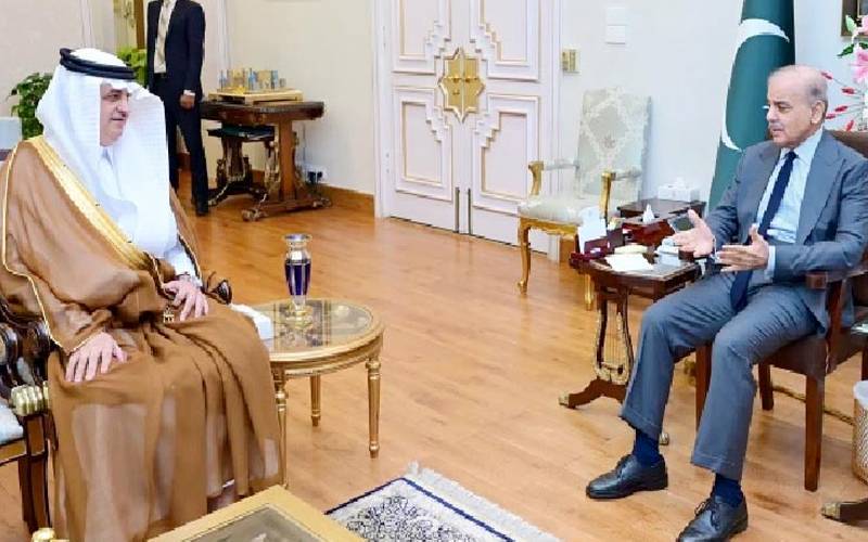 قیام امن و استحکام کیلئے کردارپر سعودی عرب کاوزیراعظم شہباز شریف سے اظہارتشکر