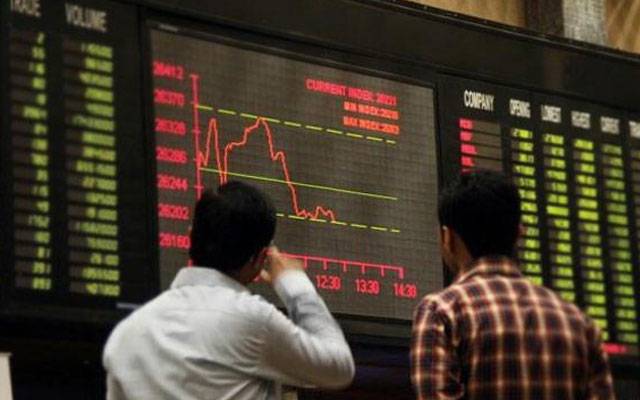 سٹاک ایکسچینج میں تیز ی کا رجحان برقرار ،انڈیکس نئی بلند ترین سطح پر پہنچ گیا