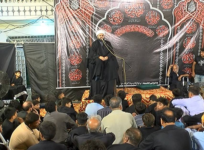  عزاء خانہ علی منزل میں قدیمی سالانہ عشرہ محرم الحرام ؛ مجلس عزاء کا اہتمام