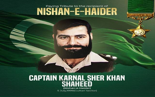  کیپٹن کرنل شیر خان شہید نشان حیدر کی 26 ویں برسی،افواج پاکستان کا خراج عقیدت