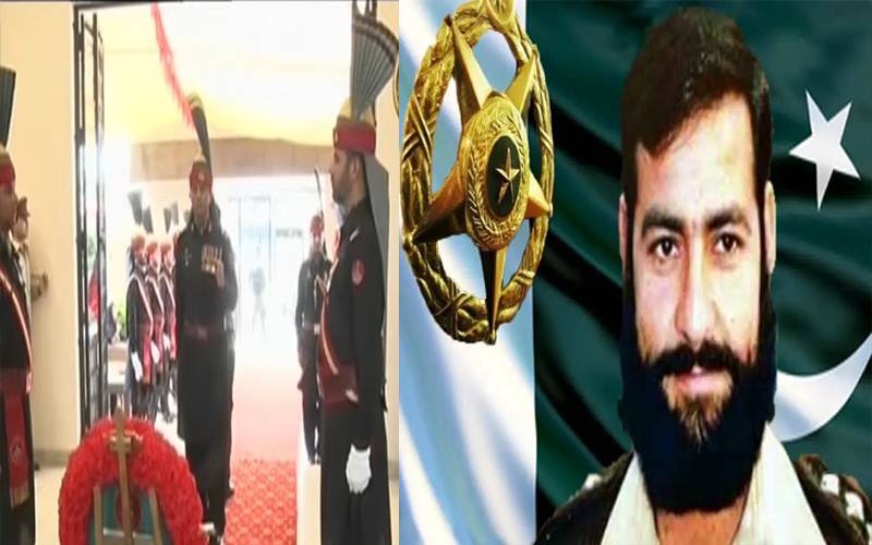 کیپٹن کرنل شیر خان شہیدکی 26 ویں برسی، مزار پر پھول رکھنے کی تقریب