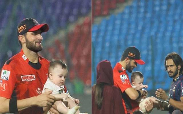 شاہین آفریدی خوشی سے نہال، بیٹے کا پہلا قدم اٹھانے کی ویڈیو شیئر کردی