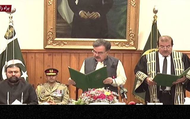 بلوچستان ہائیکورٹ کے نئےچیف جسٹس نے اپنے عہدے کا حلف اٹھالیا