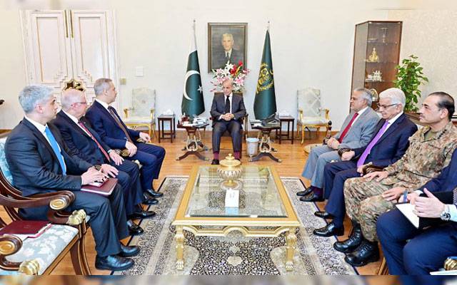 وزیراعظم سے ترک وزیرخارجہ حاقان فیدان اور وزیر دفاع یاسرگلرکی ملاقات