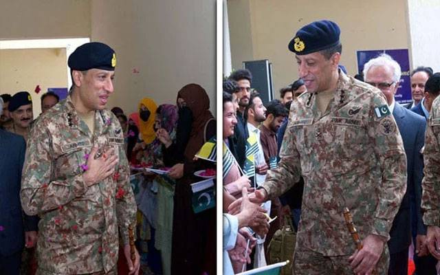 ڈی جی آئی ایس پی آر کا یونیورسٹی آف آزاد کشمیر کا دورہ،طلبا سےملاقات